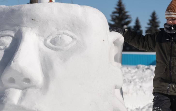 Activite de sculpture sur neige TOHU